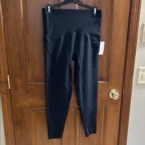 SPANX Black Leggings 7/8 Booty Boost